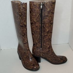 Shaboom Heeled Rain Boots